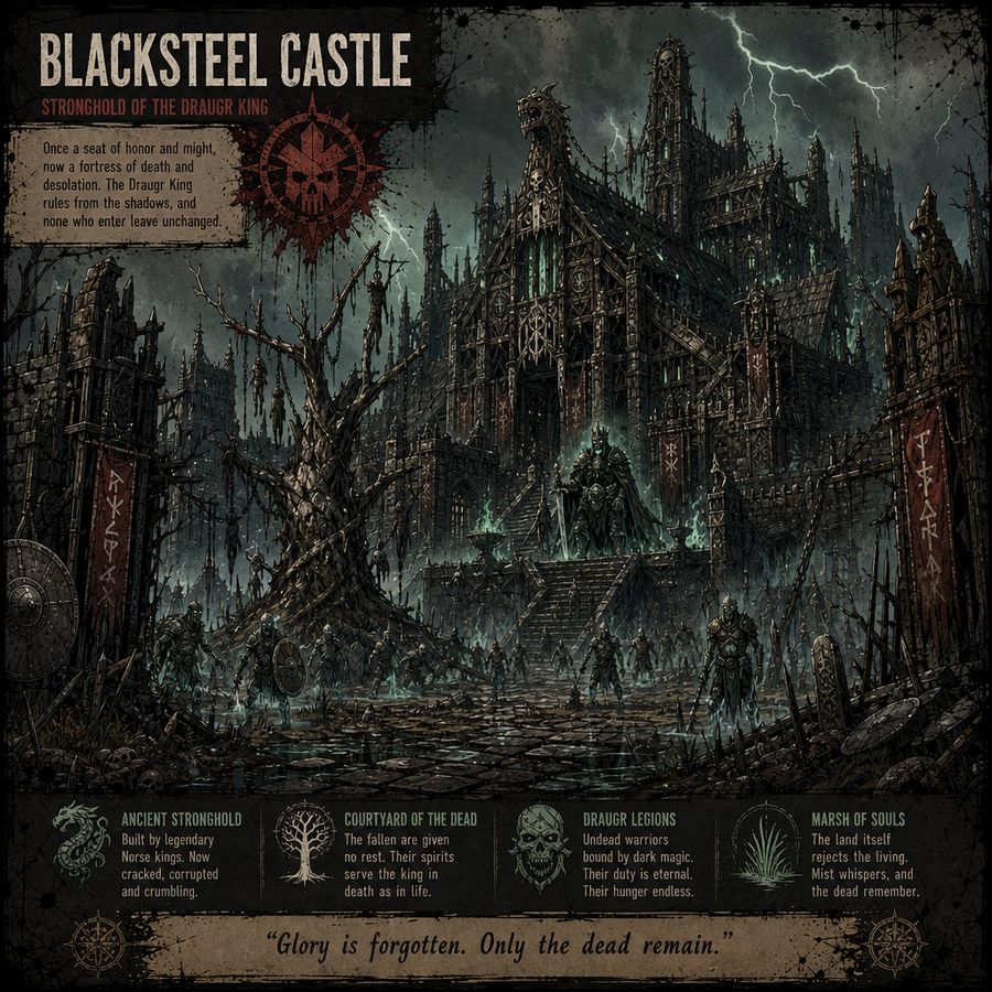 Blacksteel Castle concept art